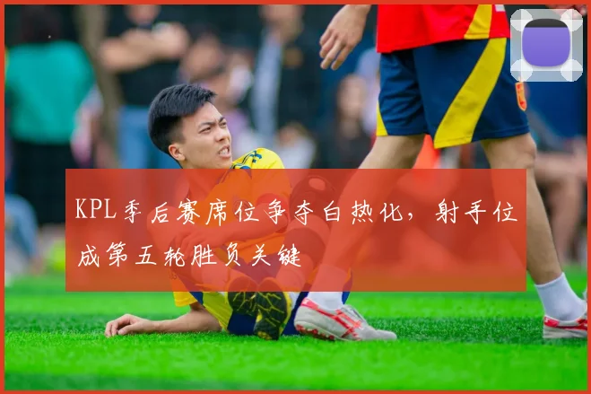 KPL季后赛席位争夺白热化，射手位成第五轮胜负关键